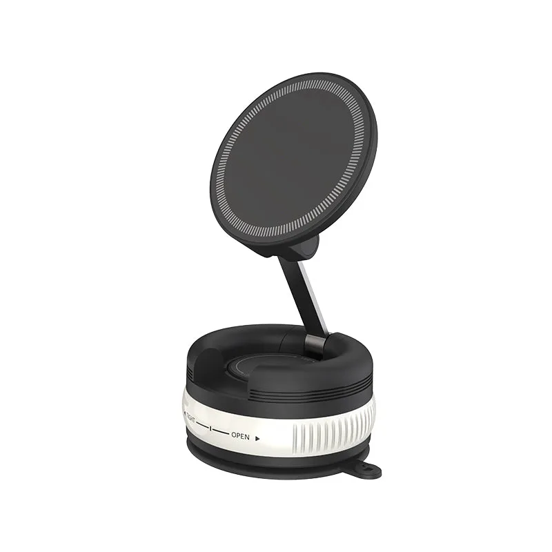 G12 Vacuum Magnetic Car Mount Holder, Strong Magnet Full Glue Smartphone GPS Phone Stand — photo 3