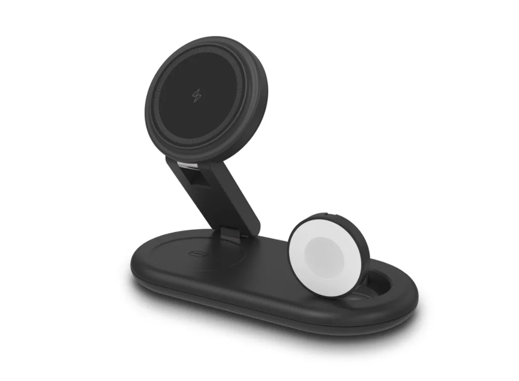 T22 Foldable Magsafe 3IN1 Wireless Charger Stand