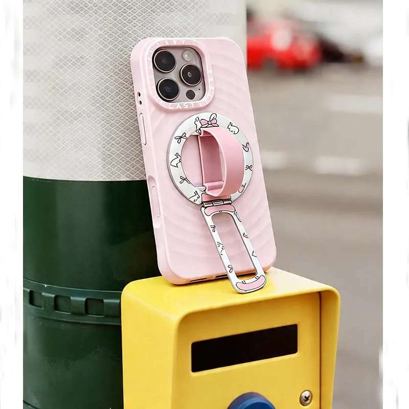 Painted Color Magnet Phone Holder Strap Cellphone Ring Stand Clip — photo 3