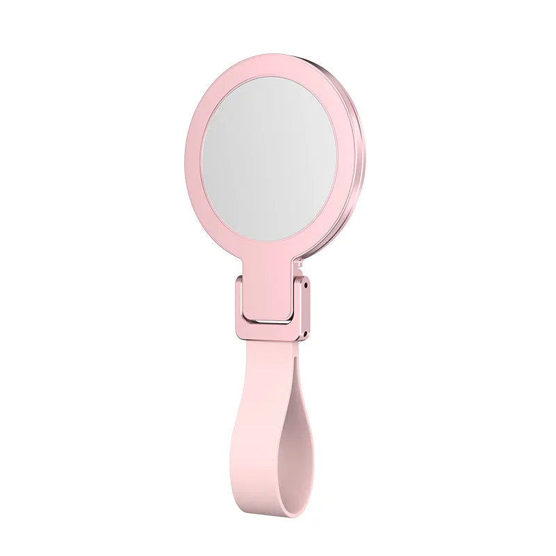 H7Pro+ Two-sided Magnet Phone Ring Holder with Mirror Mag-grip Smartphone Stand with Strap — photo 5
