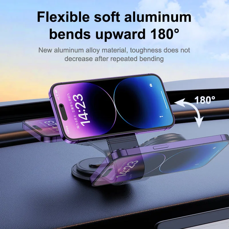 M8L Magsafe Car Wireless Charger Stand 15W Quick Charging Speed Mobile Phone Holder for Tesla all Cars — photo 3