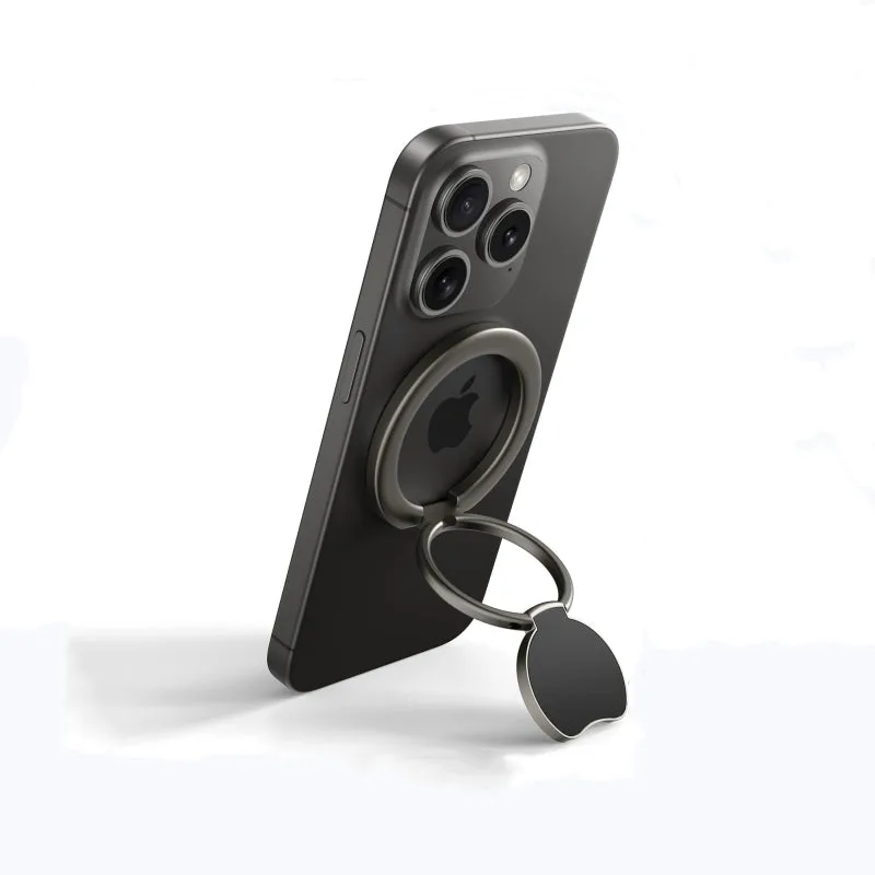H3 Two Side Magnet Portable Magnetic Zinc Alloy Mobile Phone Grip Holder Kickstand