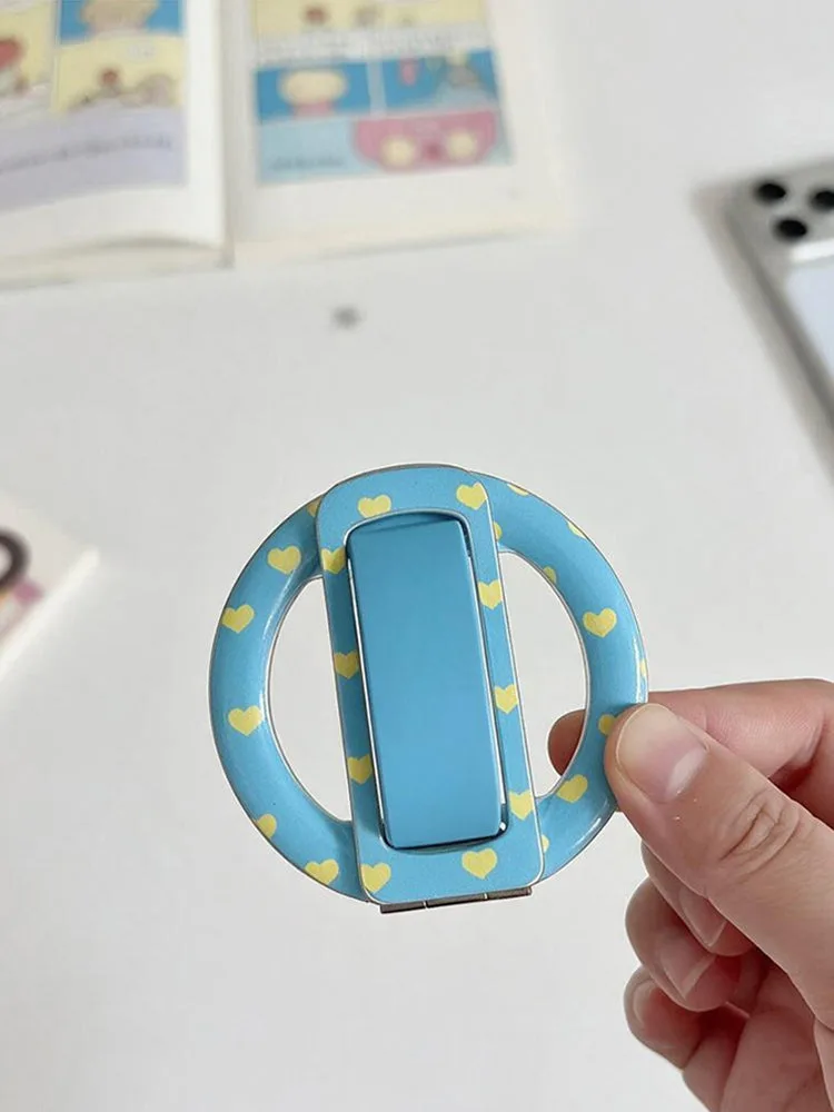Painted Color Magnet Phone Holder Strap Cellphone Ring Stand Clip — photo 5