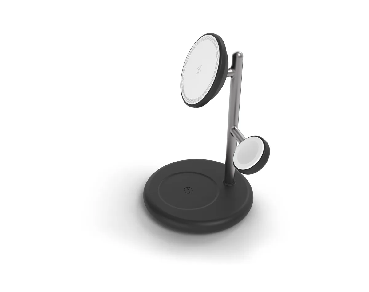 T20 Qi2.2.1 Magsafe 3-IN-1 Wireless Charger Stand for iPhone17 series / 25W certified — photo 3