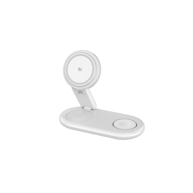 T22 Qi2.2 Foldable Magsafe 3-IN-1 Wireless Charger Holder — photo 3