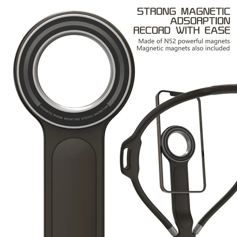 H13Pro Magnetic Neck Hanging Smartphone Holder for Shooting Vlog / Live Streaming — photo 4
