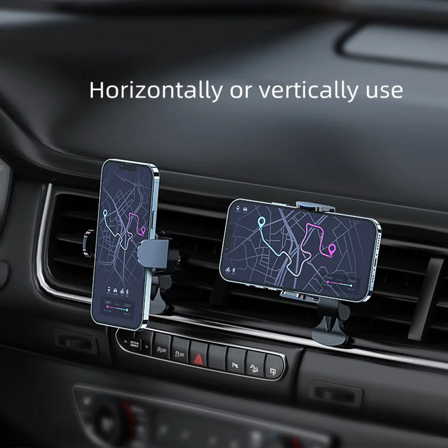 A2 Electric Car Smartphone Holder Acrylic Panel Handy phone Vehicle Firmly Clamping GPS Stand for All Phones — photo 4
