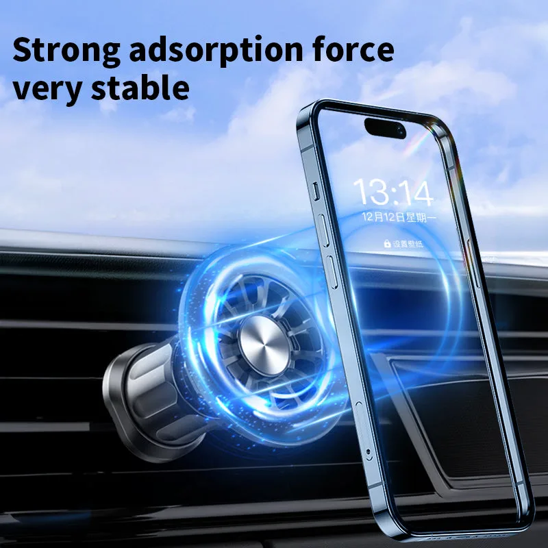 M3 Magnetic Mobile Phone Holder for Car, Air Vent Mount Smartphone GPS Stand for iPhone12/13/14/15/16 — photo 2