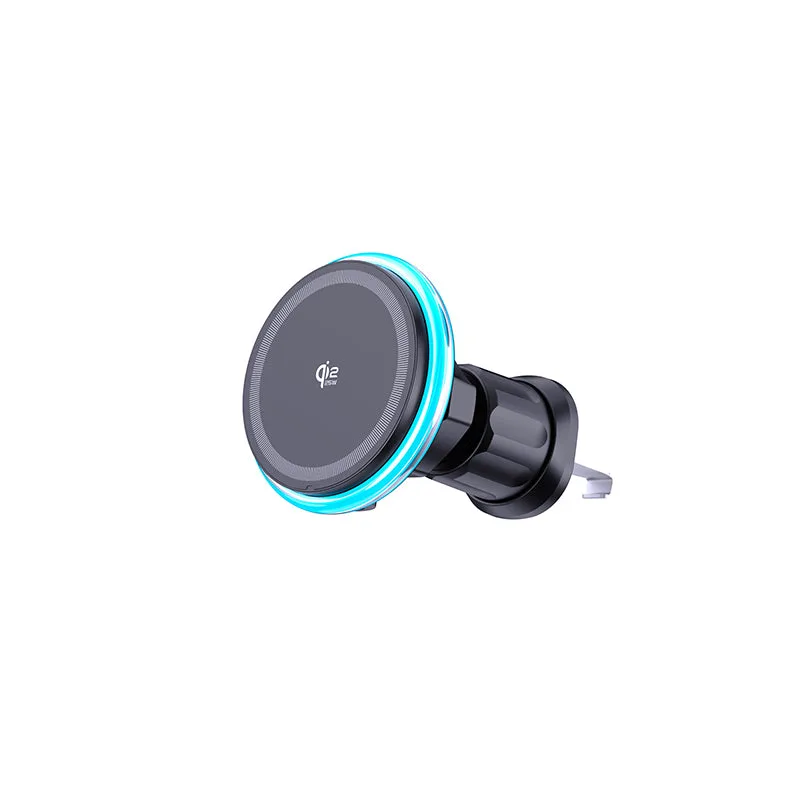 M6 Qi2.2 Magsafe Car Mount Wireless Charger, 25W Tight Adsorption Wireless Charger Holder for Vehicle — photo 2