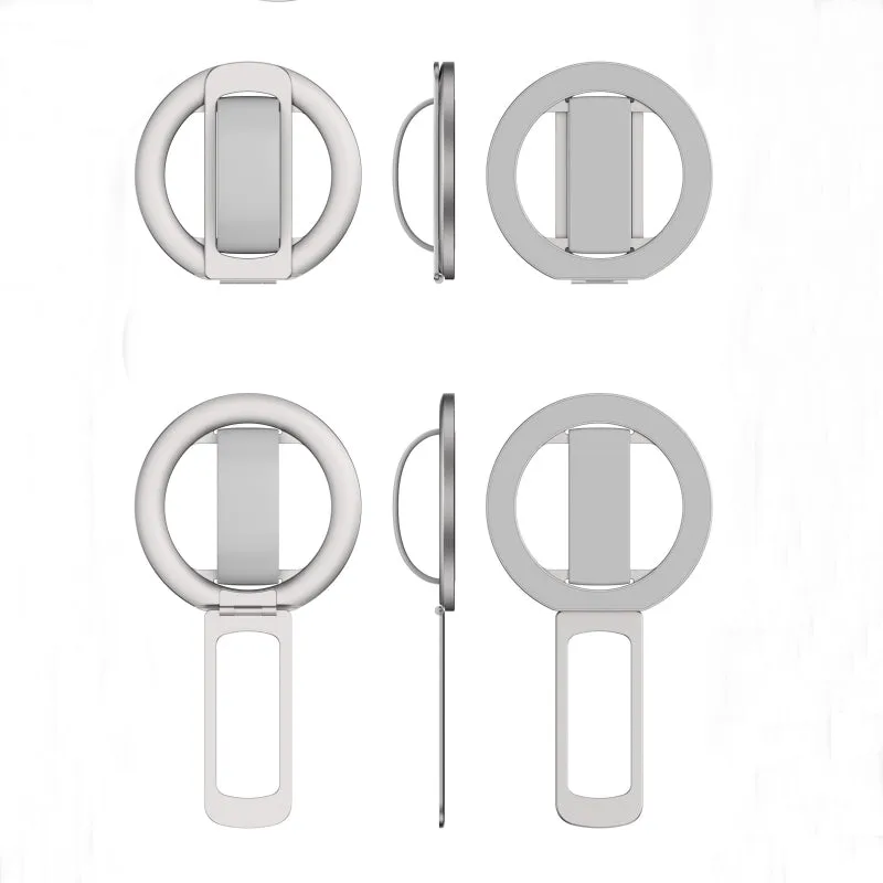 H16 Pro Magnetic Grip Phone Ring Holder Clip with Folding Stand — photo 5