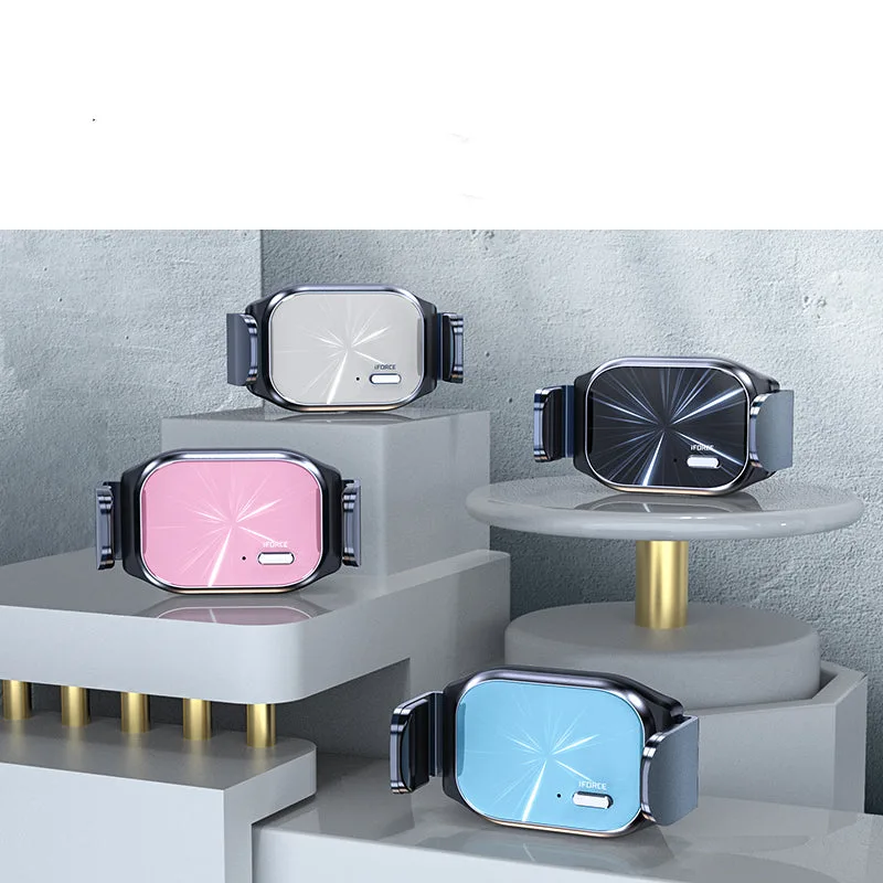 A2 Electric Car Smartphone Holder Acrylic Panel Handy phone Vehicle Firmly Clamping GPS Stand for All Phones — photo 3