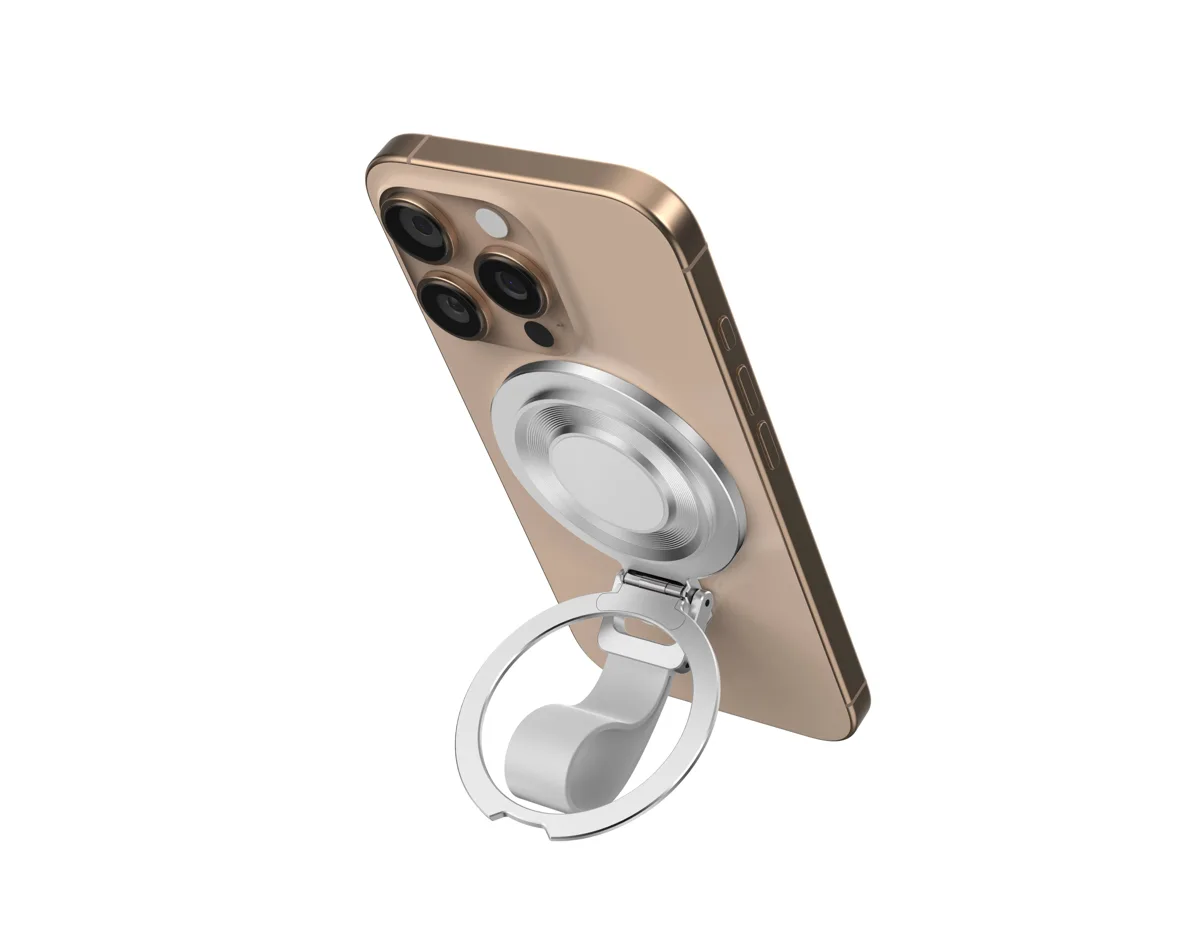 H7 Pro Two Side Magnet Mobile Phone Grip Holder Strap with Aluminium Alloy Material