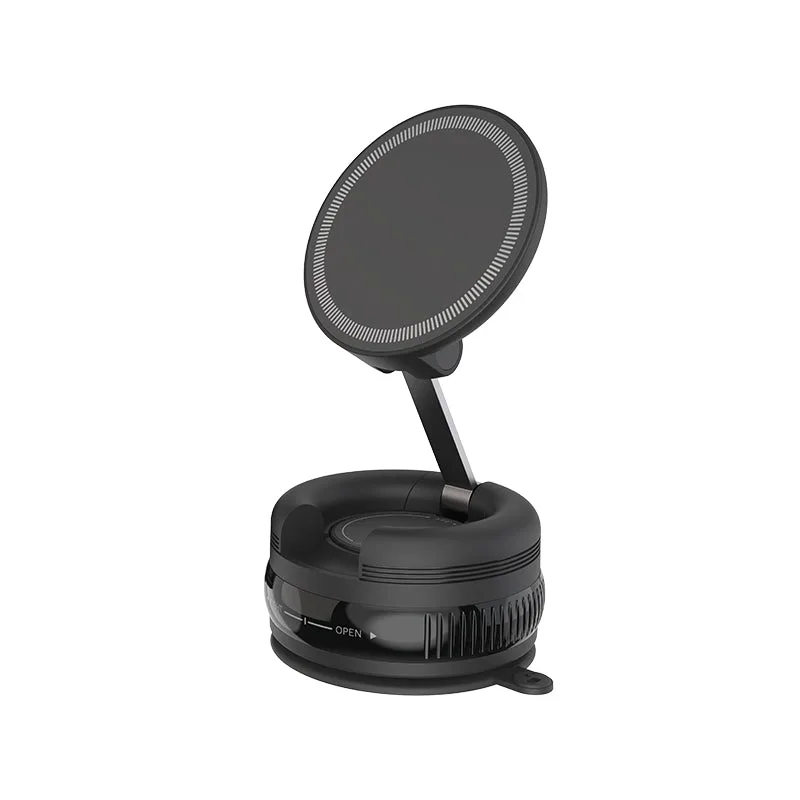 G12 Vacuum Magnetic Car Mount Holder, Strong Magnet Full Glue Smartphone GPS Phone Stand — photo 4