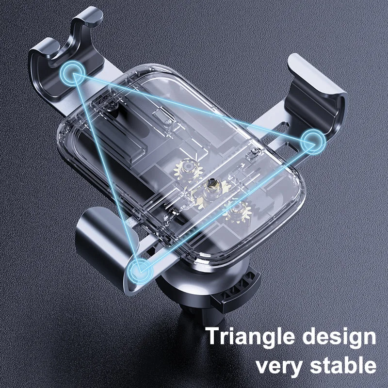 G10 Universal Gravity Car Mount Holder, Vehicle Cellphone Stand for iPhone/Samsung — photo 3