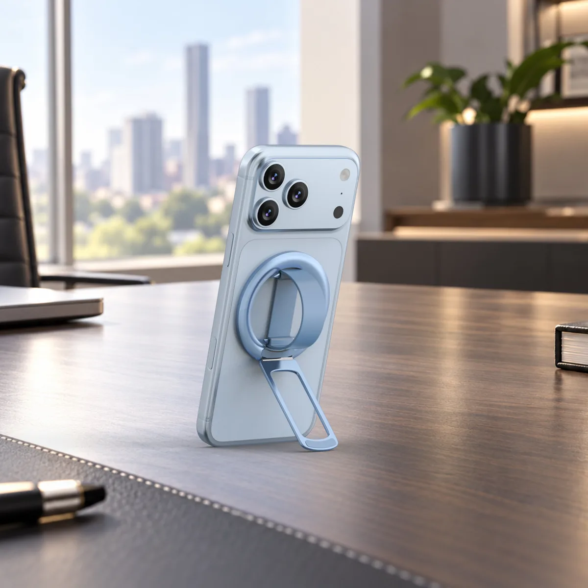 H16Pro Magnetic Grip Phone Holder with Zinc Alloy Finished — photo 3