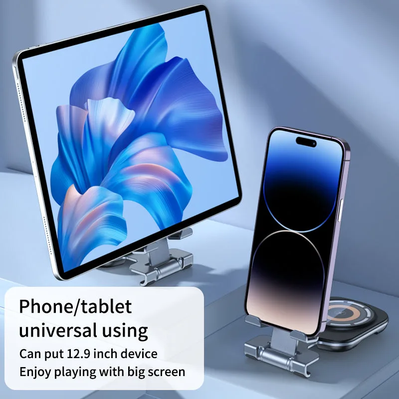 T4 2IN1 Magsafe Wireless Charger and Mobile Phone/iPad Tabletop Holder — photo 3