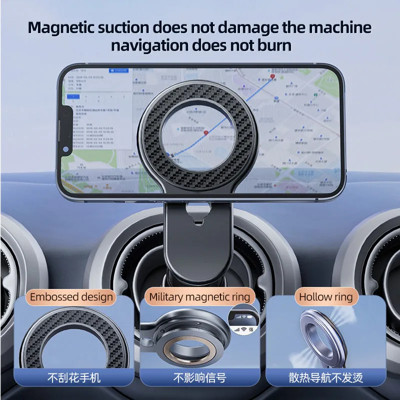 M4 Top Selling Magnetic Car Air Vent Mount Stand, Strong Magnet Vehicle Mobile Phone GPS Holder — photo 3