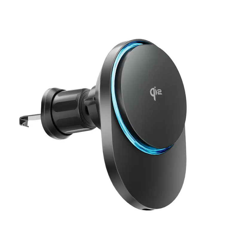 M5 Qi2 True 15W Magsafe Wireless Car Charger Holder with Cooling Fan for iPhone12/13/14/15/16/17