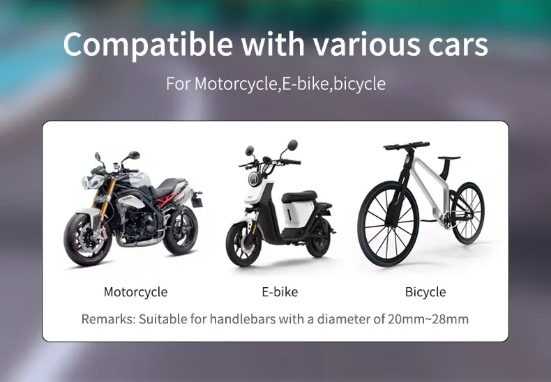 M1 Universal Bike Mount Holder Outdoor Sport Mountain Bike/Motorcycle/E-scooter Handlebar Stand for All Smartphone — photo 5
